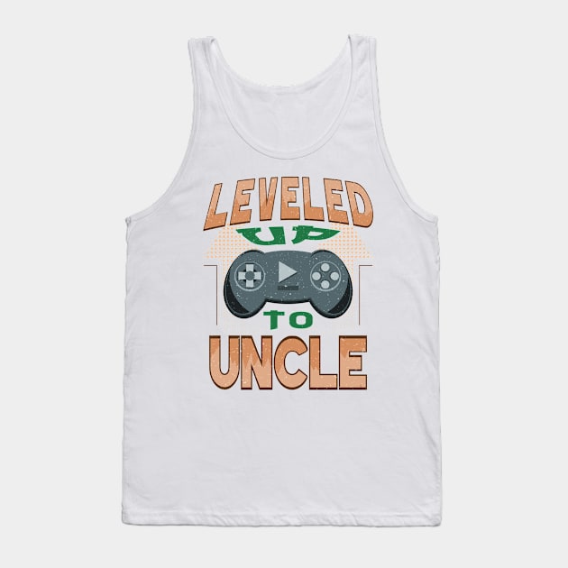 Leveled Up To Uncle Gaming Console Tank Top by JaussZ